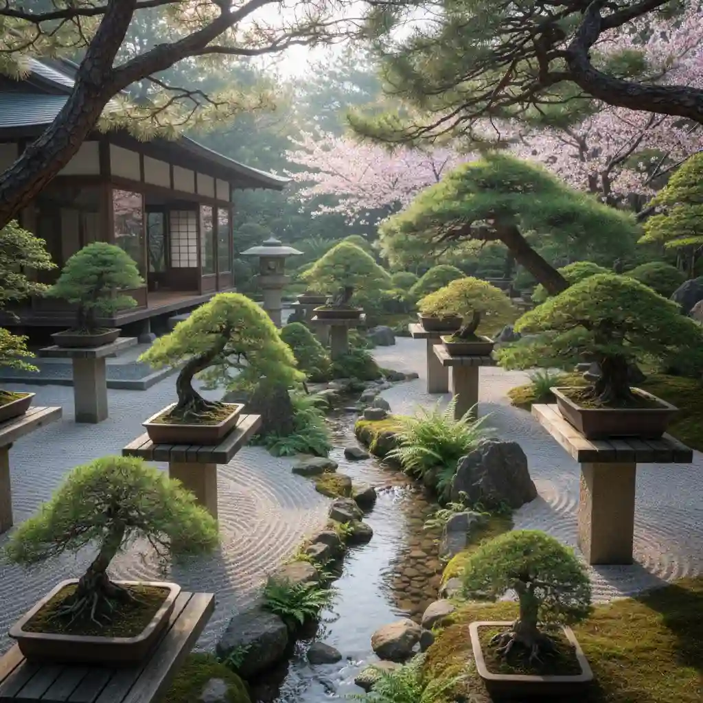 Bonsai Community & Events - An inviting scene of
