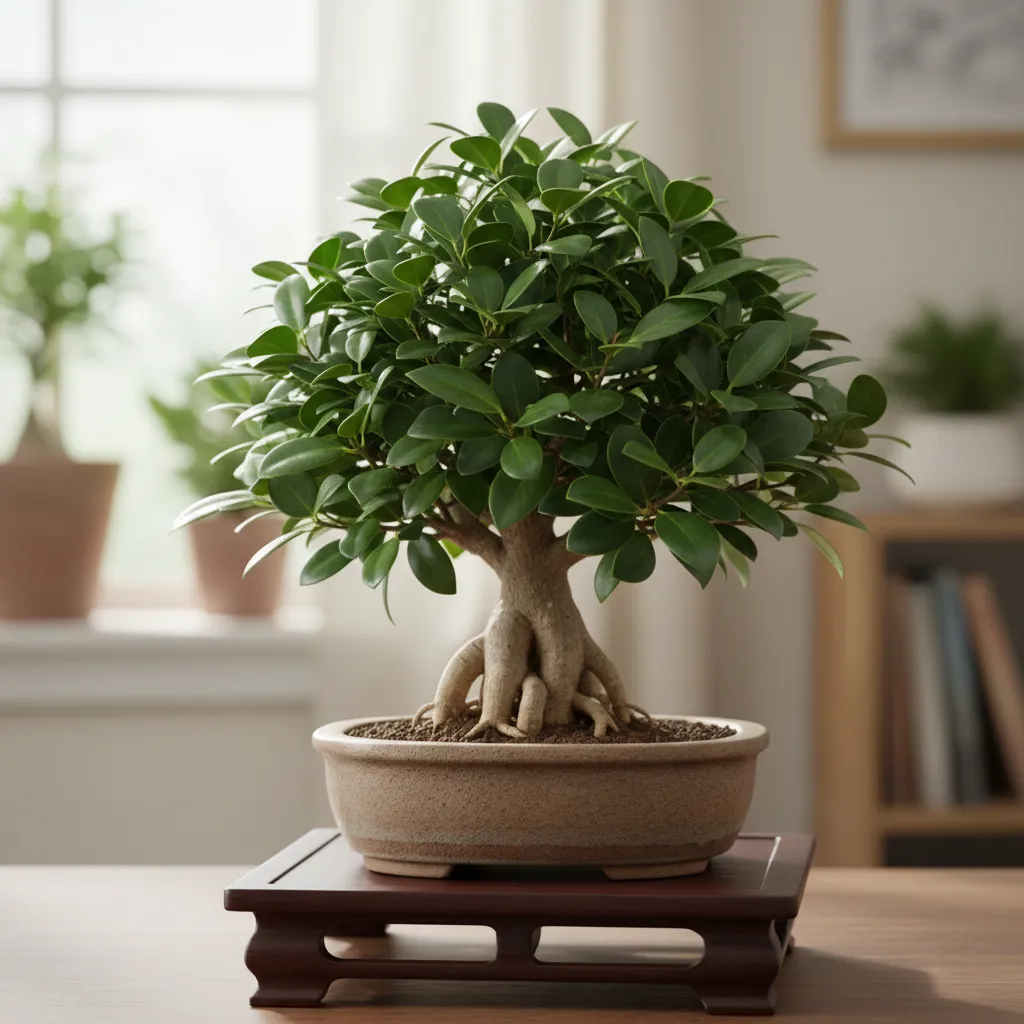 Bonsai Care & Maintenance - A small, healthy Ficus