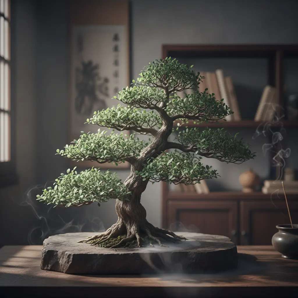 Chinese Elm Bonsai Care - Moody atmospheric po