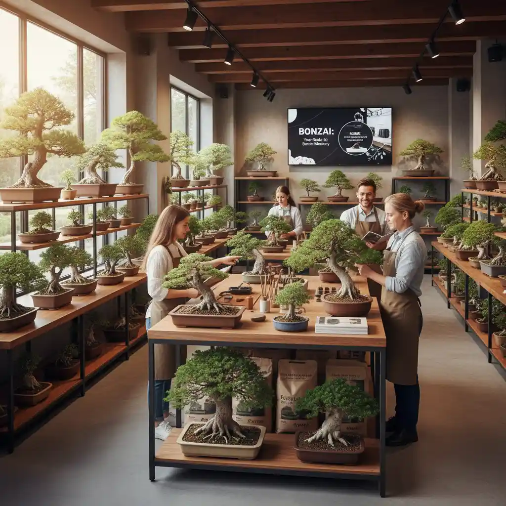Choosing Your First Bonsai Tree - An interior view of