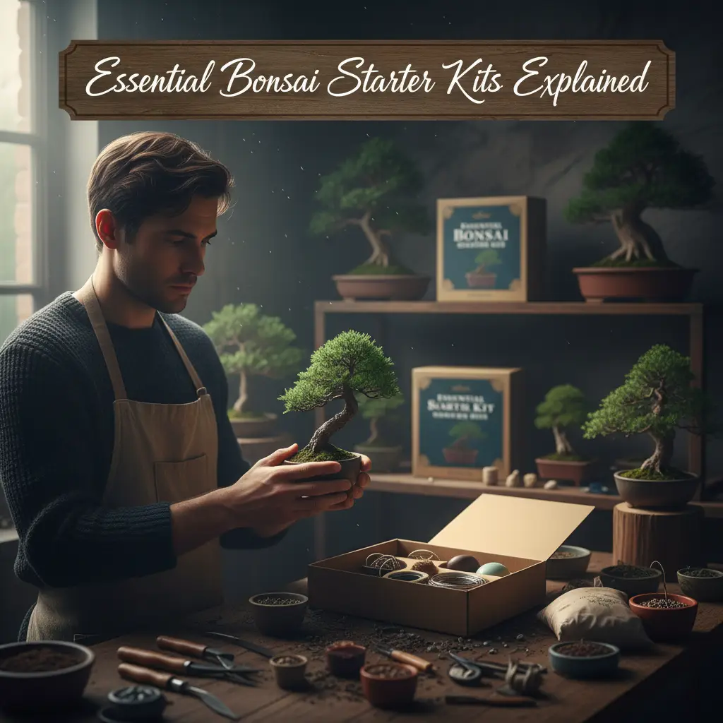Essential Bonsai Starter Kits Explained - Moody atmospheric po