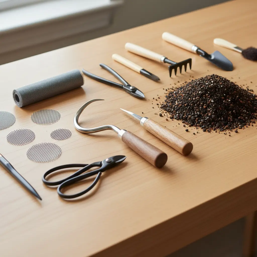 Repotting Your First Bonsai Tree - Various bonsai repot