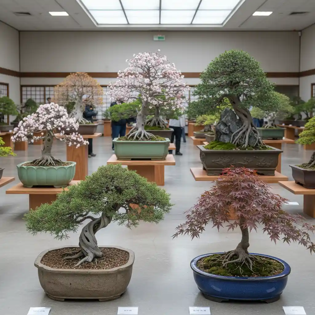 Basic Bonsai Watering Techniques - Collection of variou