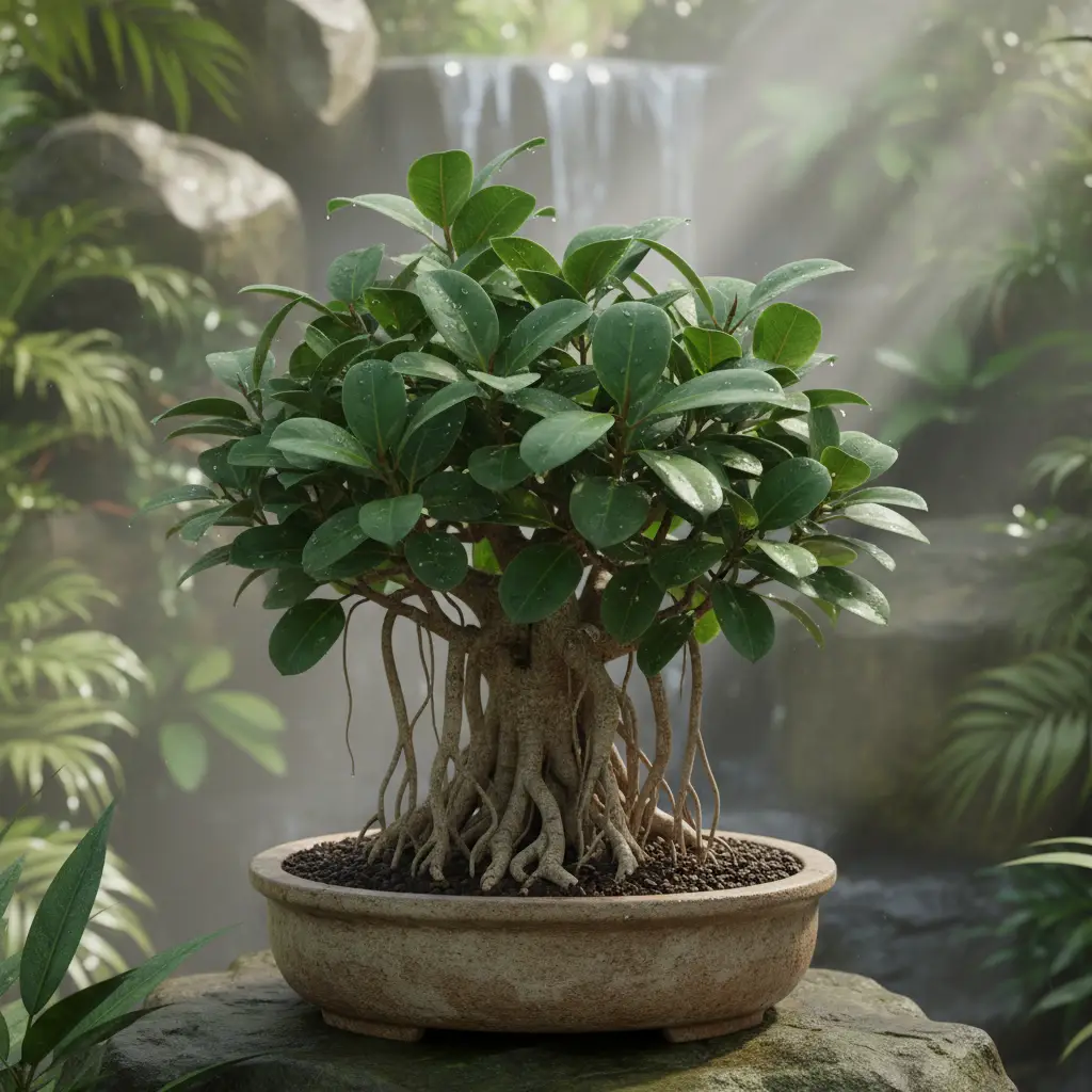 Bonsai Species Comparison for Different Climates - Lush tropical ficus