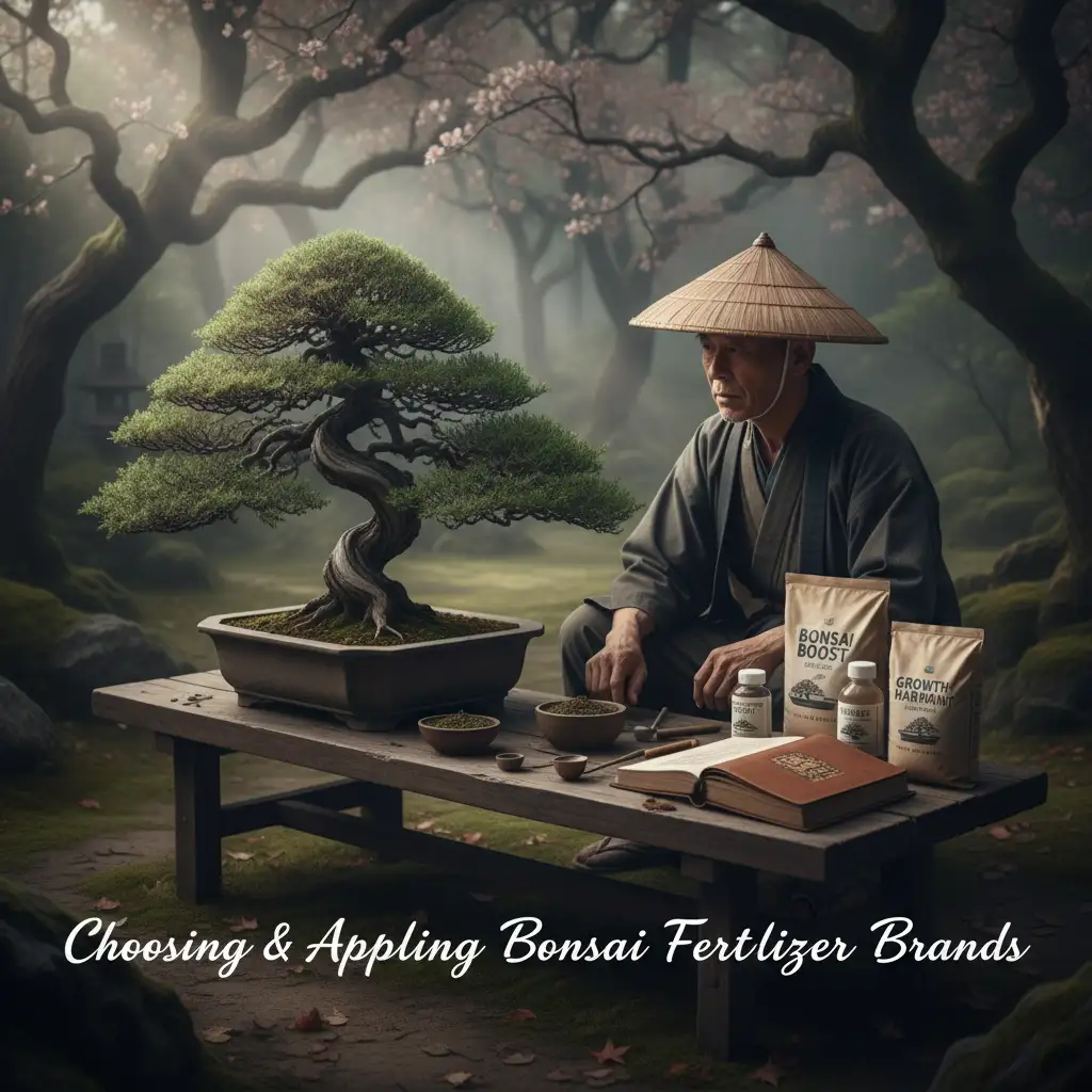 Choosing & Applying Bonsai Fertilizer Brands - Moody atmospheric po
