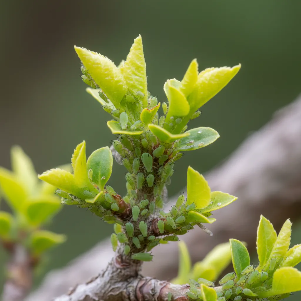 Bonsai Health & Pest Management - Close up image of a