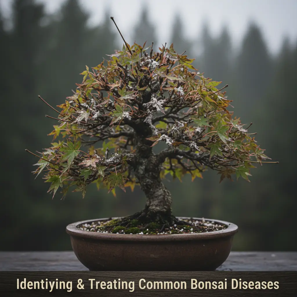 Identifying & Treating Common Bonsai Diseases - Moody atmospheric po