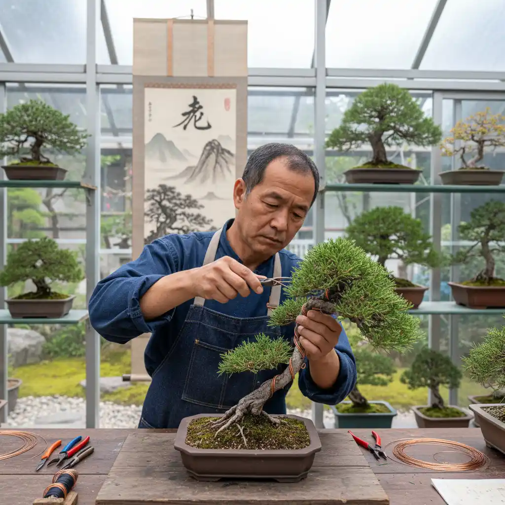 Developing Bonsai Styles: Classic Forms & Modern Twists - A bonsai artist care