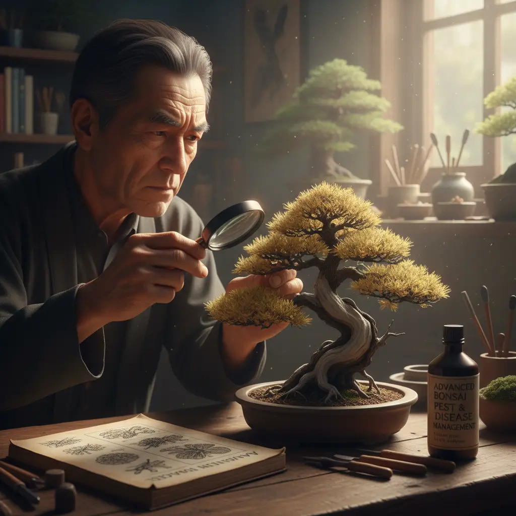 Advanced Bonsai Pest and Disease Management - Moody atmospheric po