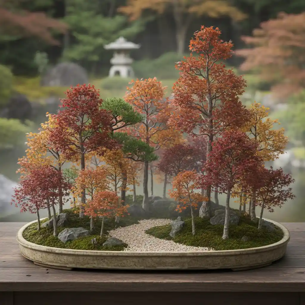 Designing Bonsai Compositions and Plantings - Beautiful bonsai for