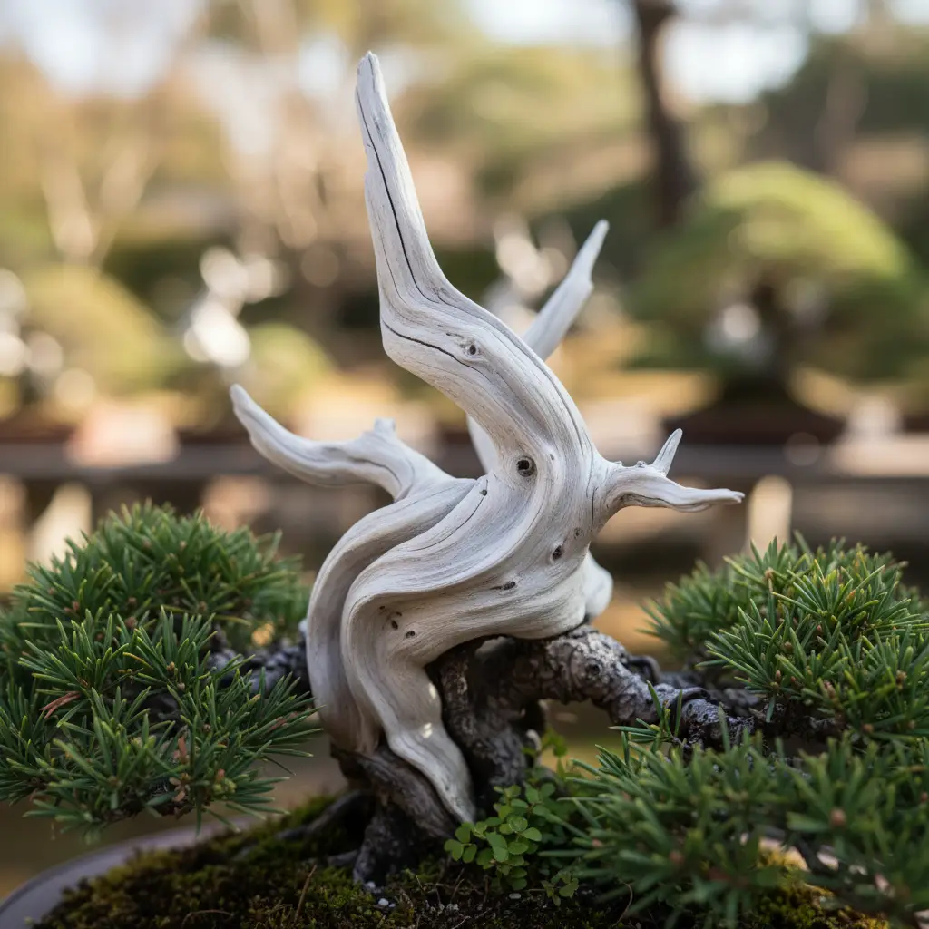 Shari and Jin: Deadwood Artistry in Bonsai - Close-up of a bonsai