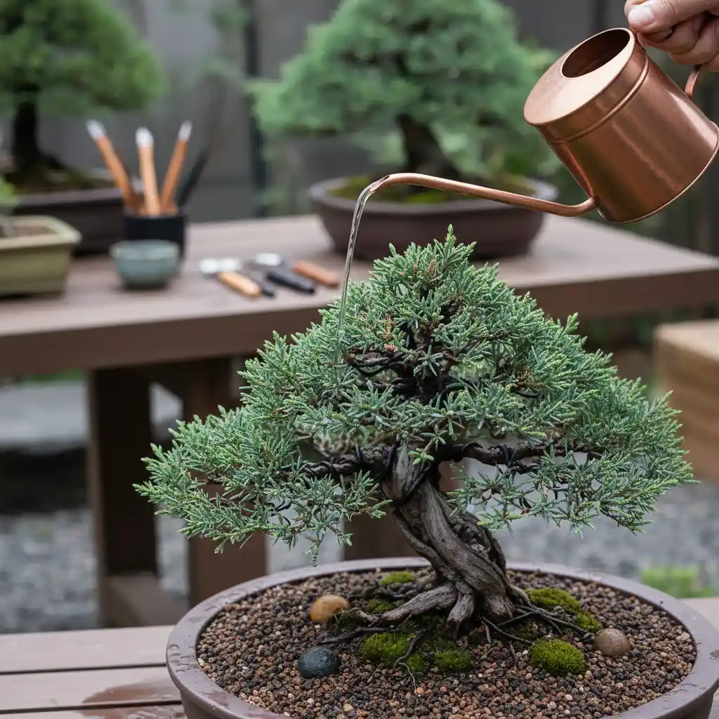 Caring for Juniper Bonsai: A Comprehensive Guide - Close-up image of a
