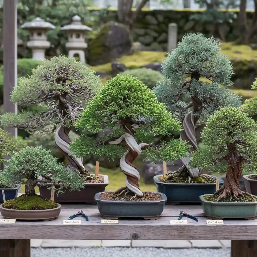 Caring for Juniper Bonsai: A Comprehensive Guide - Collection of variou