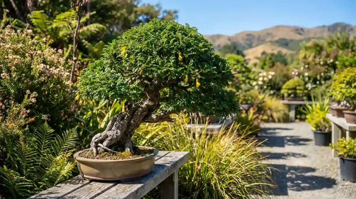 Bonsai thriving in Southern Hemisphere summer