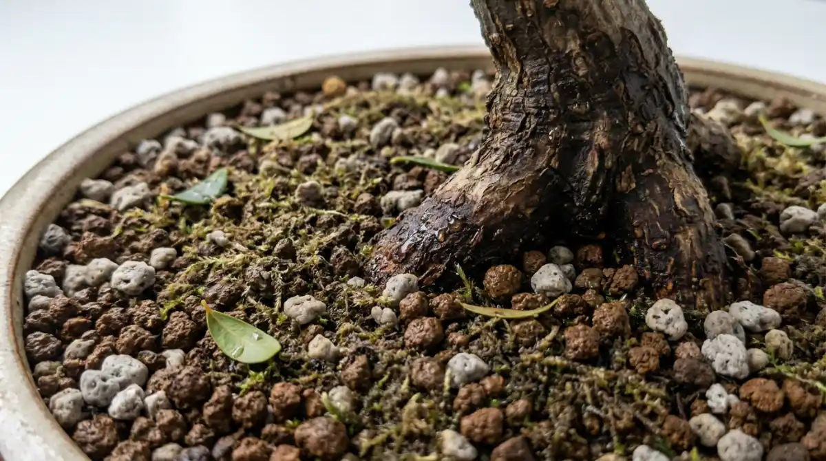 Optimal soil mix for Kauri bonsai
