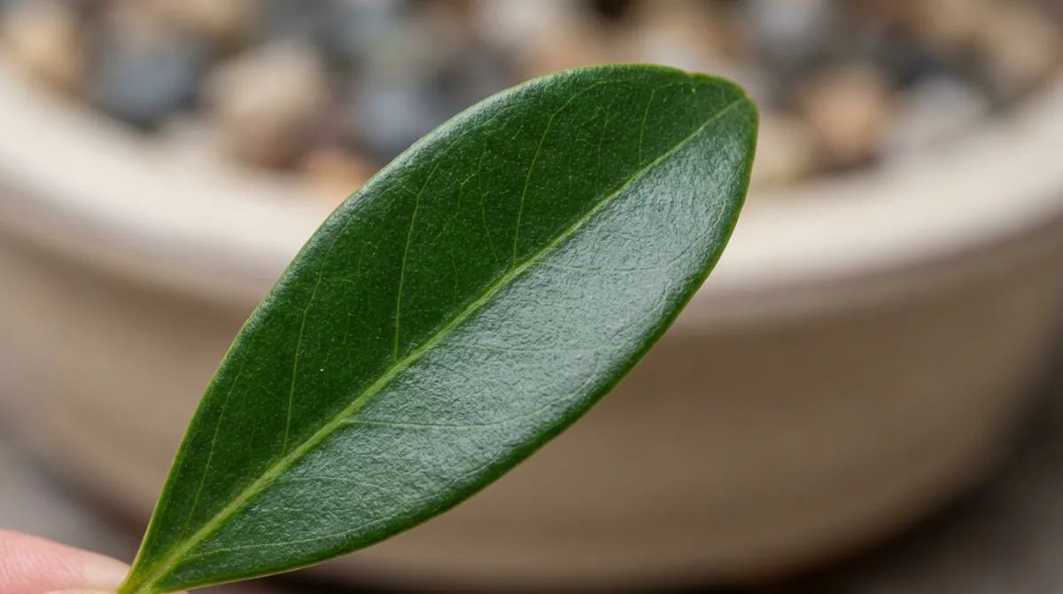 Healthy Kauri bonsai foliage