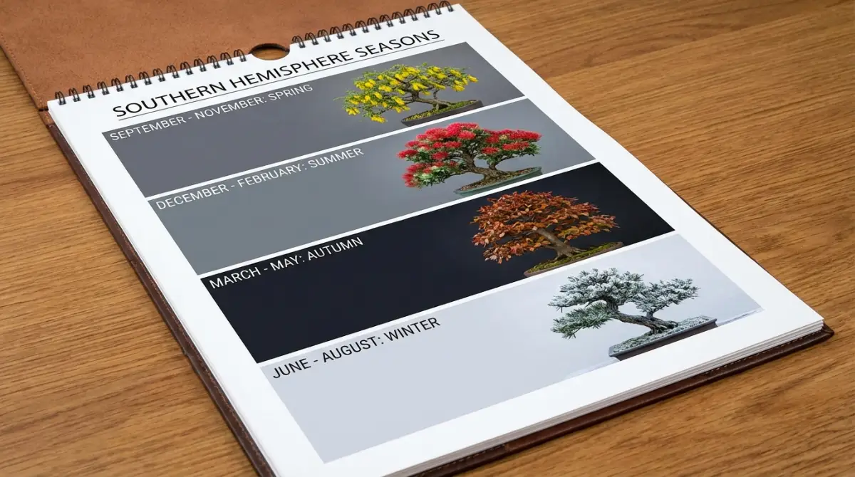Southern Hemisphere Seasons Calendar for Bonsai