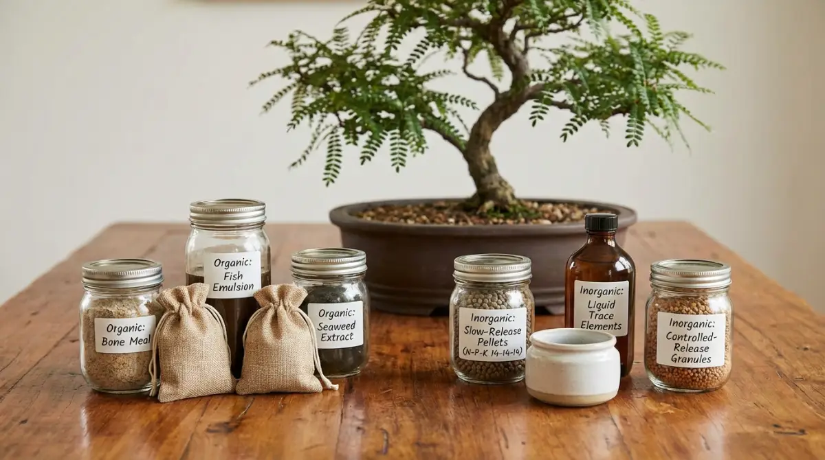 Organic vs Inorganic fertilizers for NZ native bonsai