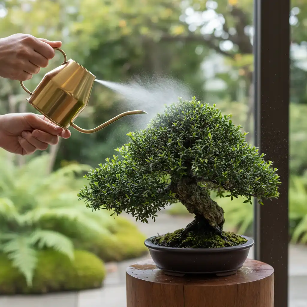 Proper watering for NZ native bonsai