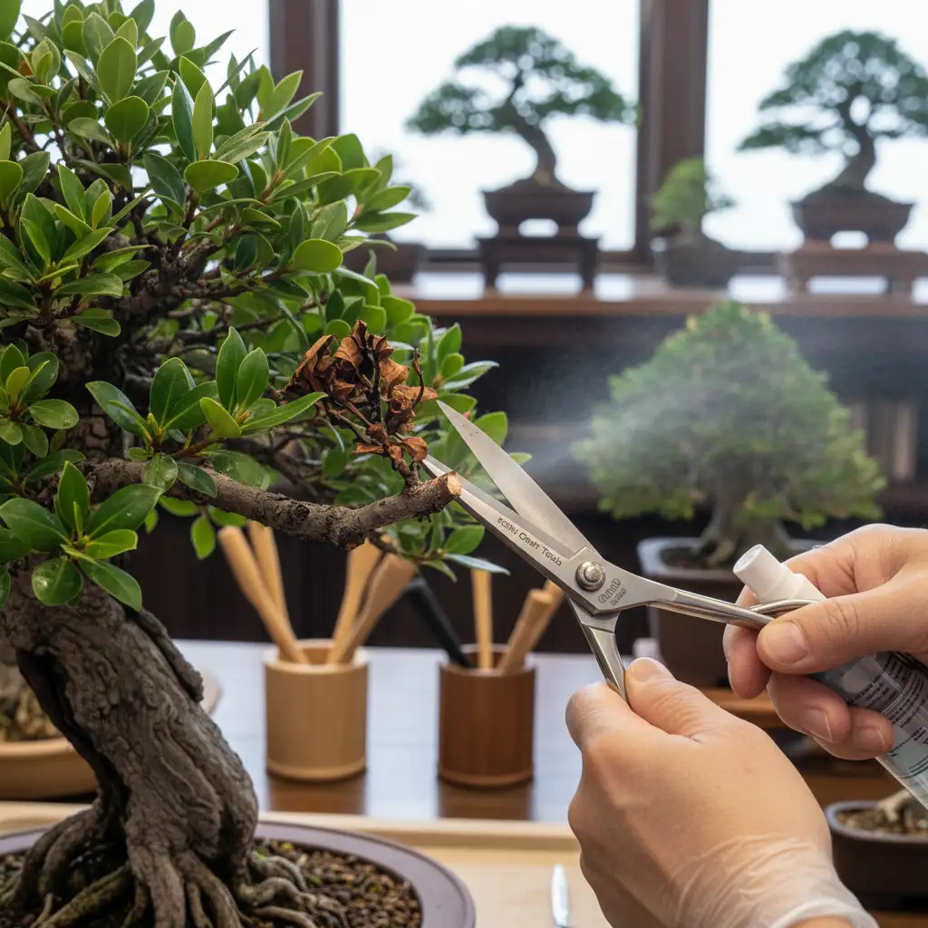 Pruning bonsai disease in New Zealand