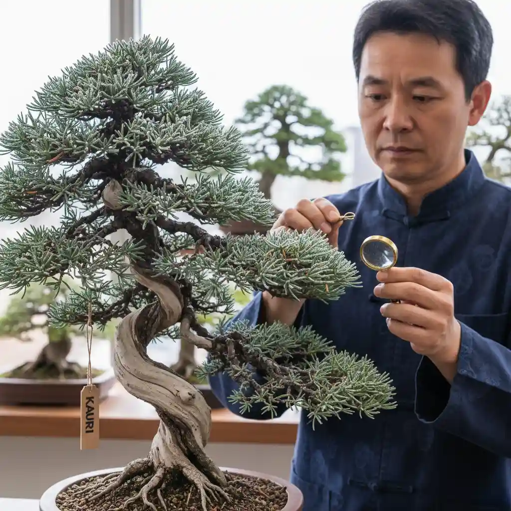 Monitoring NZ native bonsai health in winter