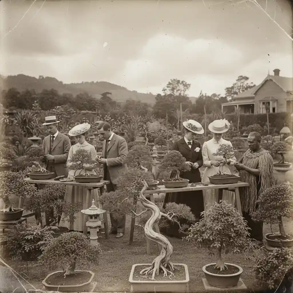 Historical development of bonsai in New Zealand
