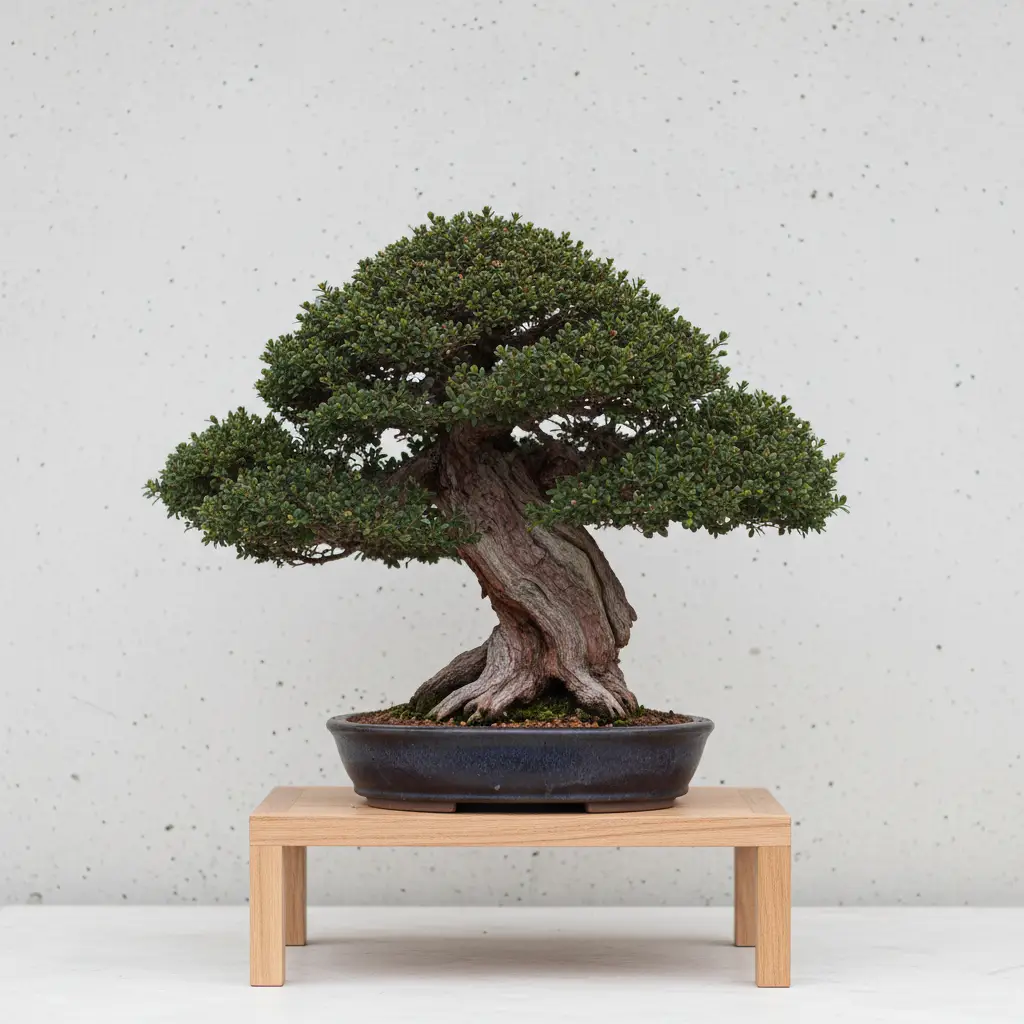 Stylized NZ Native Totara Bonsai