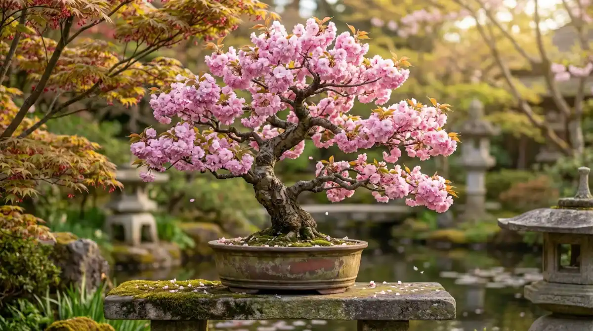 Bonsai seasonal calendar Australia spring bloom
