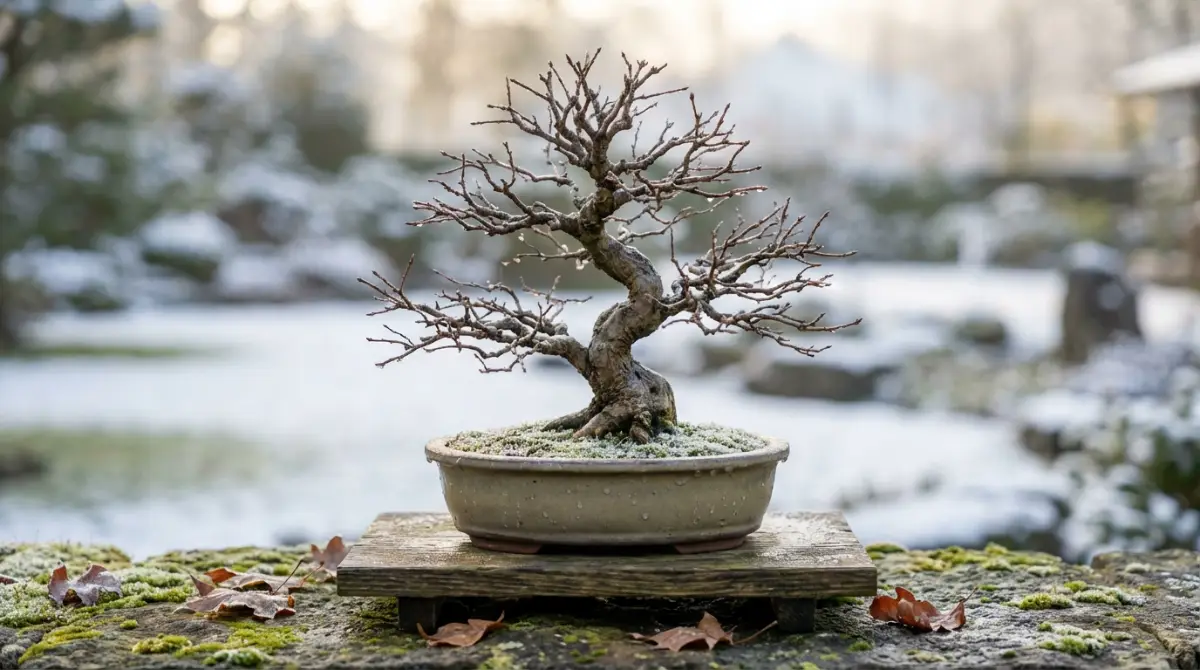 Winter dormant bonsai in Southern Hemisphere