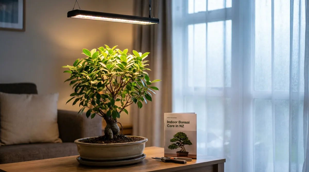 Bonsai light requirements NZ - natural vs artificial light
