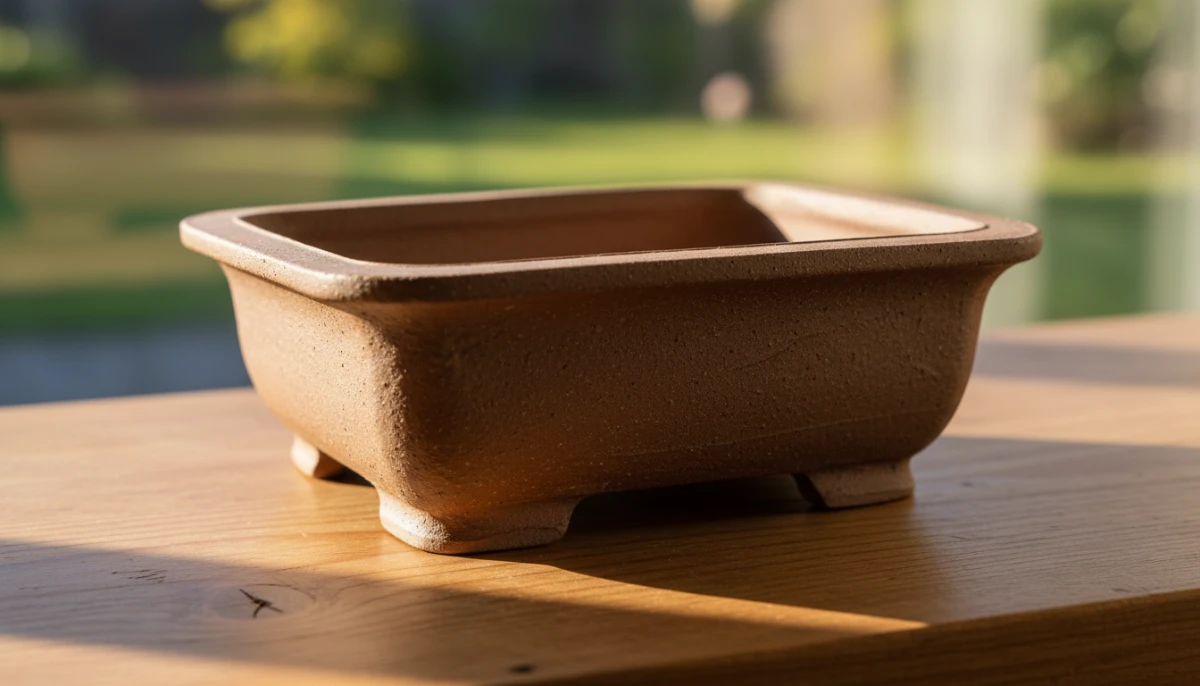 Bonsai Pot Selection Guide: Material, Size, Drainage - A beautifully crafte