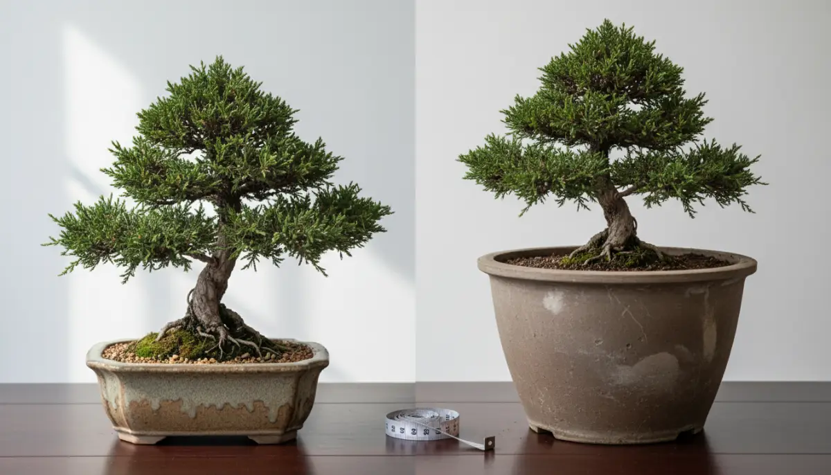 Bonsai Pot Selection Guide: Material, Size, Drainage - A side-by-side compa