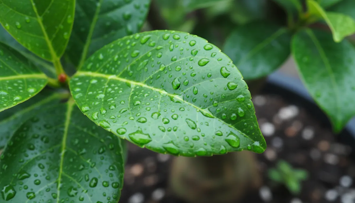 Tropical Bonsai Trees: Care in Colder Climates - A close-up of a vibr