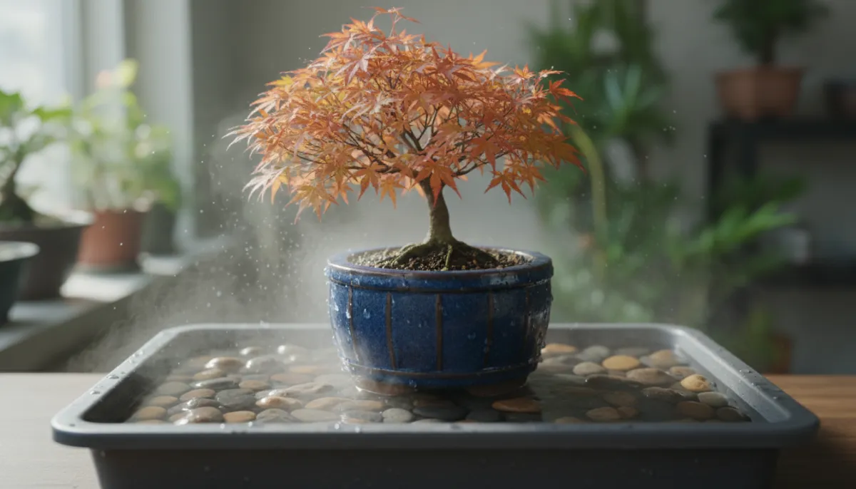 Tropical Bonsai Trees: Care in Colder Climates - A close-up of a bons