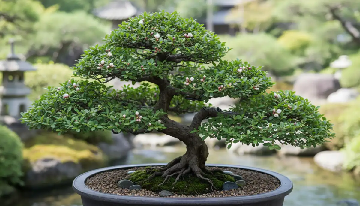 Flowering Bonsai Trees: Cultivation & Bloom Tips - An artfully pruned b
