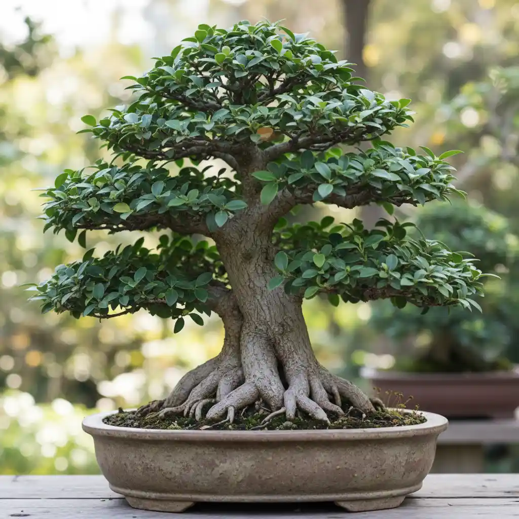 Ficus Bonsai Care Guide - A Ficus bonsai showc