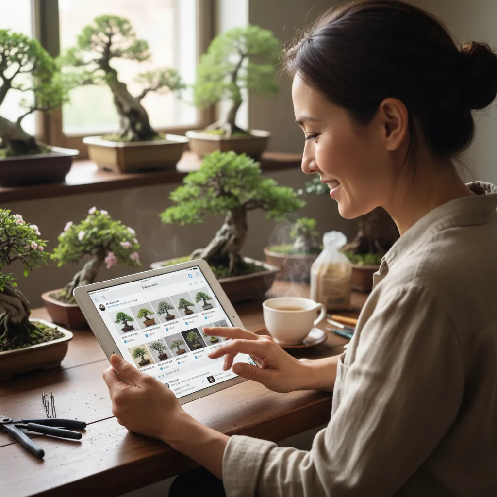 Social Media for Bonsai Enthusiasts: Groups & Hashtags - Bonsai enthusiast en